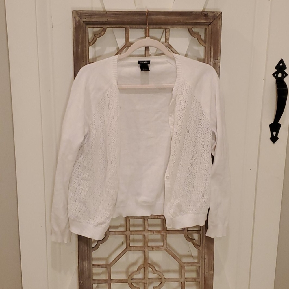 White sweater